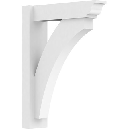 Thorton Architectural Grade PVC Outlooker With Traditional Ends, 5W X 18D X 24H